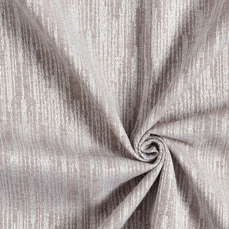Dekorationstyg Jacquard abstrakt väv återvunnen – sidengrå, image number 3