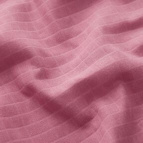 Muslin/Dubbel-krinkelväv Små rutor Dubbelsidigt – gammalt rosa, 