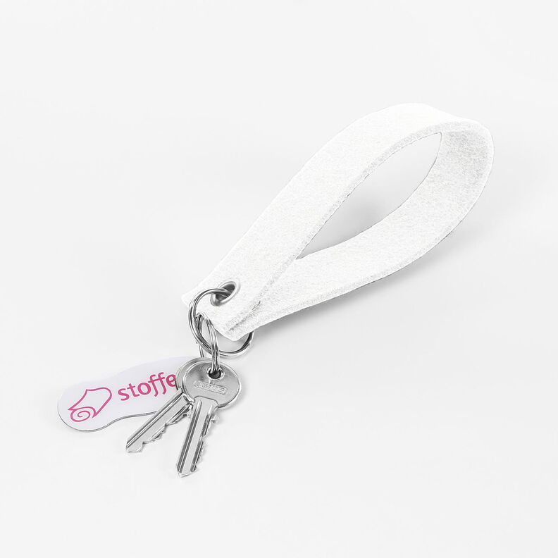 Filt 90 cm / 3 mm tjockt – vit, image number 5