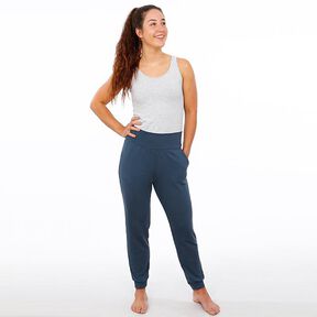 FRAU NELLI - ankellånga joggingbyxor med bred linning, Studio Schnittreif | XS - XXL, 
