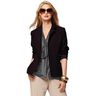 Bi-stretch gabardin – svart,  thumbnail number 6