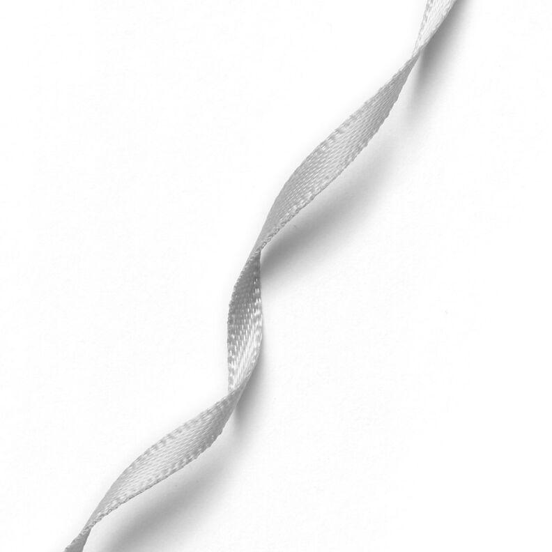 Satinband [3 mm] – ljusgrått,  image number 3