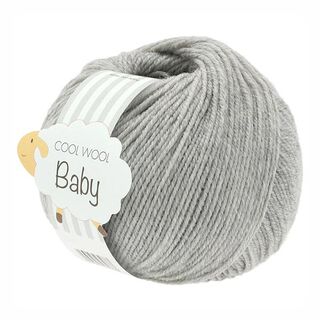 Cool Wool Baby, 50g | Lana Grossa – ljusgrått, 