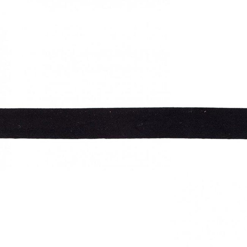 Elastistiskt infattningsband  matt [20 mm] – svart,  image number 1