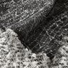 Stickat tyg effektgarn – svart/vit,  thumbnail number 4