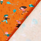 Bomullsjersey Drakflygning Digitaltryck | PETIT CITRON – brandgul,  thumbnail number 4