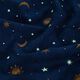 Dekorationstyg Glow in the dark natthimmel – guld/marinblått,  thumbnail number 14