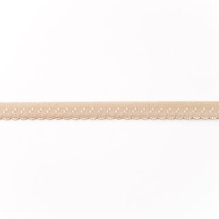 Elastistiskt infattningsband Spets [12 mm] – beige, 