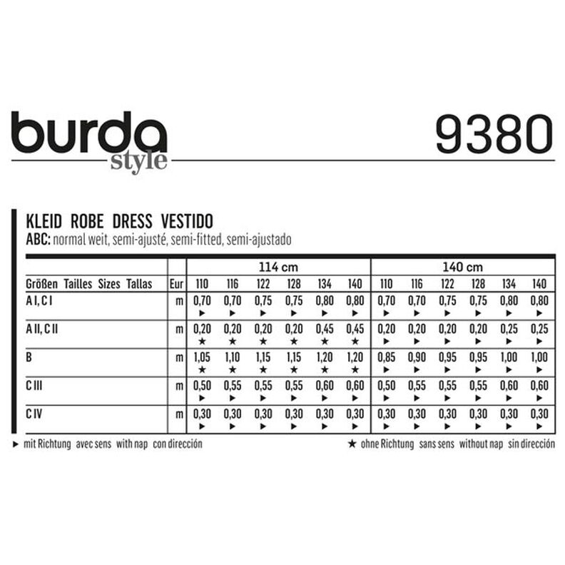 Klänning, Burda 9380,  image number 6