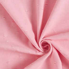 Denim bomullsmix förstörd look – rosa, 
