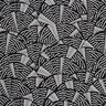 Baddräktstyg med abstrakt grafiskt mönster – svart/vit,  thumbnail number 1