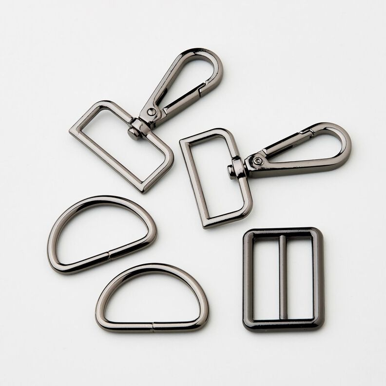 V&auml;skor Tillbeh&ouml;r Set [ 5-delar | 32 mm] &ndash; antracit,  image number 1