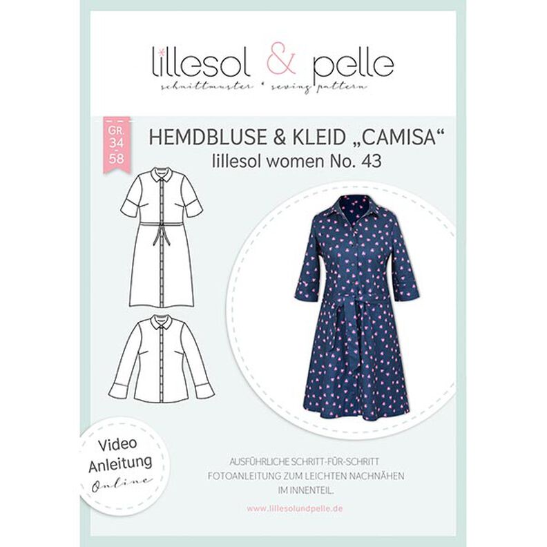 Skjorta och klänning Camisa | Lillesol & Pelle No. 43 | 34-58,  image number 1