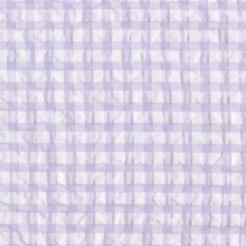 Bäckebölja stora vichyrutor – vit/pastellfläder,  image number 1