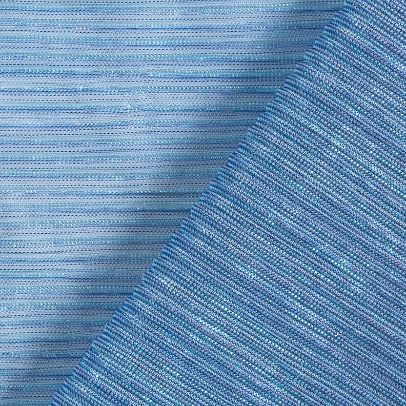 genomskinliga plissé-glitterränder – blå,  image number 4