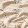 Dekorationstyg Halvpanama torkade blommor – natur/rosa,  thumbnail number 2