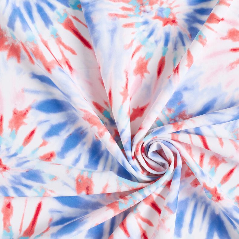 Baddräktstyg Batikmandala – vit/chiliröd,  image number 3