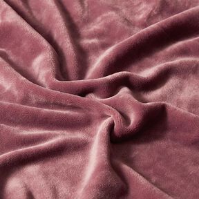 Stretchsammet Plyschtyg – gammalt rosa, 