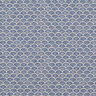 Dekorationstyg Halvpanama Vågrosetter – natur/indigo,  thumbnail number 1