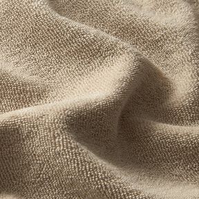 Frottétyg Stretch Enfärgat – ljusbeige, 