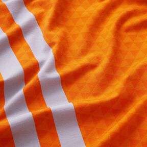 French Terry Sommarsweat Brodyrtyg Var byggnadsarbetare för en dag – ljusorange/silvergrå, 