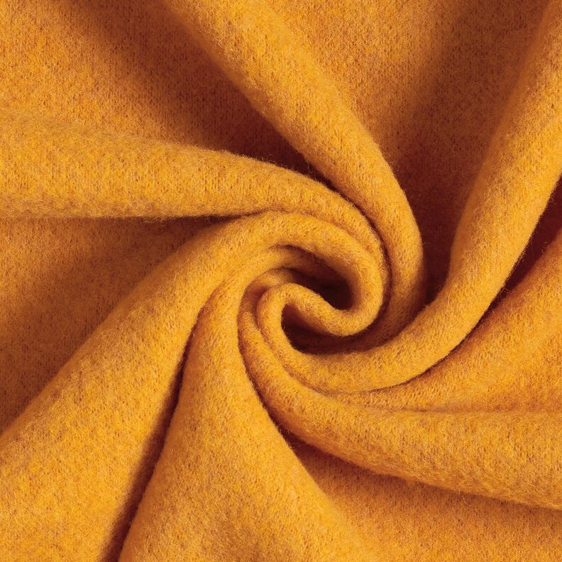 Ullfleece ren nyull Enfärgat – senap, image number 1