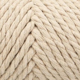 Anchor Crafty Makramégarn, återvunnet [5mm] – yllevit, 
