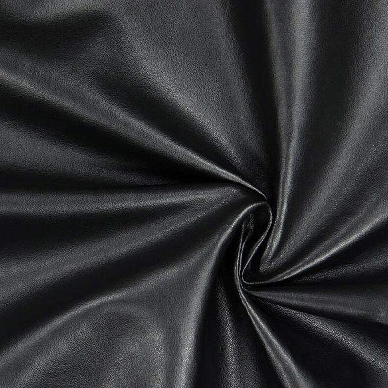 Nappaläderimitation – svart,  image number 1