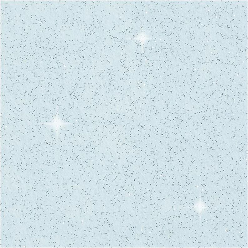 Glitter-filt ,10 styck [ A4 ] – ljusblått,  image number 1