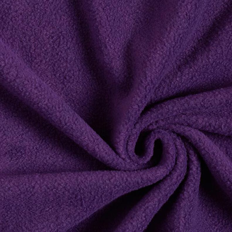 Antipilling Fleece – plommon,  image number 1