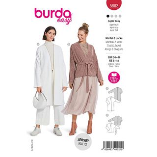 Jacka / Kappa | Burda 5883 | 34-44, 