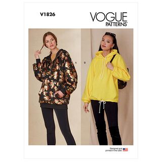 Sweatshirt, Vogue 1826 | 32-50, 