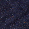 Teddyplysch Tweed Melange | Poppy Fabrics – marinblått,  thumbnail number 2
