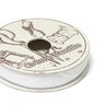 Twillband [2m] Mini-rulle | 1 – vit,  thumbnail number 1