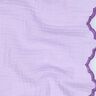 Muslin/Dubbel-krinkelväv Dubbelsidig vågad kant  | Poppy Fabrics – fläder/rödlila,  thumbnail number 2