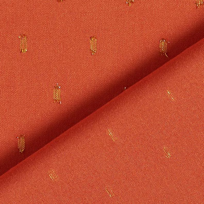 Viskostyg glitterdroppar – terracotta, image number 5