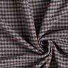 Rocktyg Woll-Mix liten hundtandsformad – merlot/silver,  thumbnail number 3