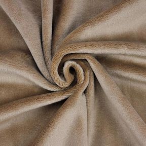 Plysch SuperSoft SHORTY [ 1 x 0,75 m | 1,5 mm ] - mellanbrunt | Kullaloo, 