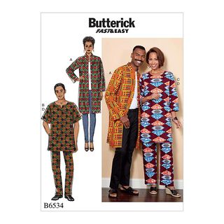 Kappa | Byxor | Tunika, Butterick 6534 | 46 - 56, 
