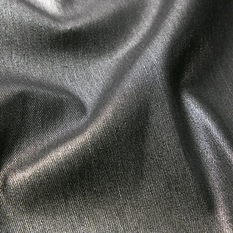 stretchdenim metallic – svart/silvermetallic,  image number 3