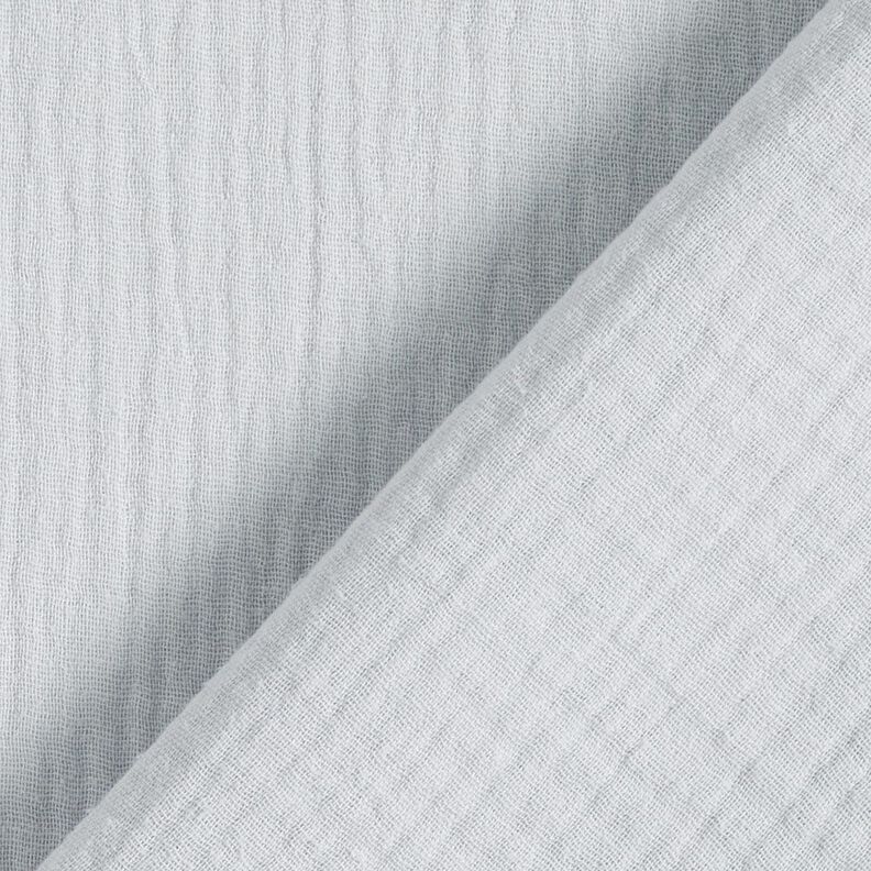 Muslin/Dubbel-krinkelväv – ljusblå,  image number 4