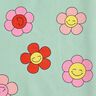 Behandlad bomull Glada blommor | Poppy Fabrics – mint/citrongul,  thumbnail number 7