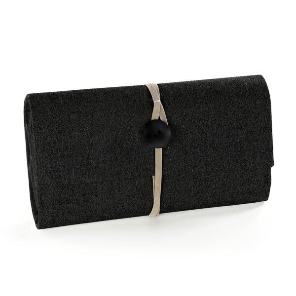 Filt 90cm / 1mm tjockt – svart,  image number 4