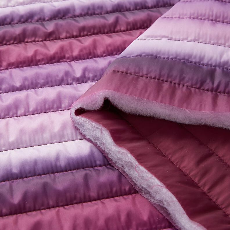 lätt, quiltat tyg med färgövergång – lavender, image number 5