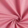 Bomullspoplin Små prickar – rosa/vit,  thumbnail number 5