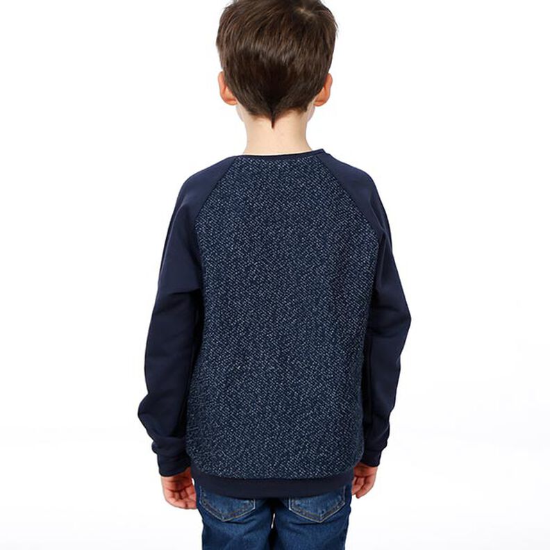SVENNI Enkel tröja med raglanärmar | Studio Schnittreif | 86-164,  image number 7