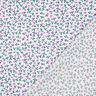 GOTS Bomullspoplin Spridda blommor | Poppy Fabrics – vit/rosa,  thumbnail number 4