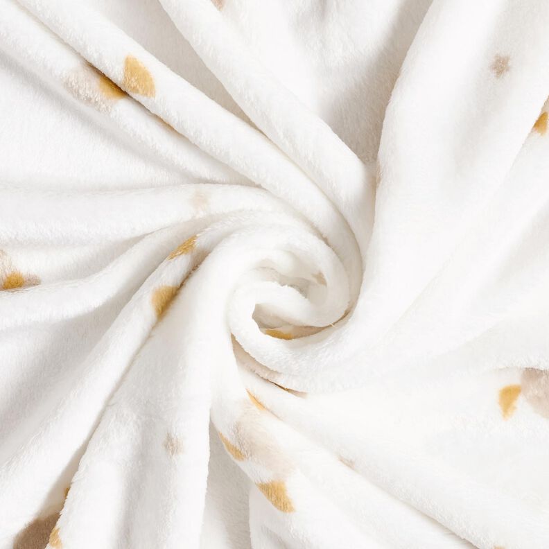 Mysfleece Små gäss – elfenbensvit/mandel, image number 3