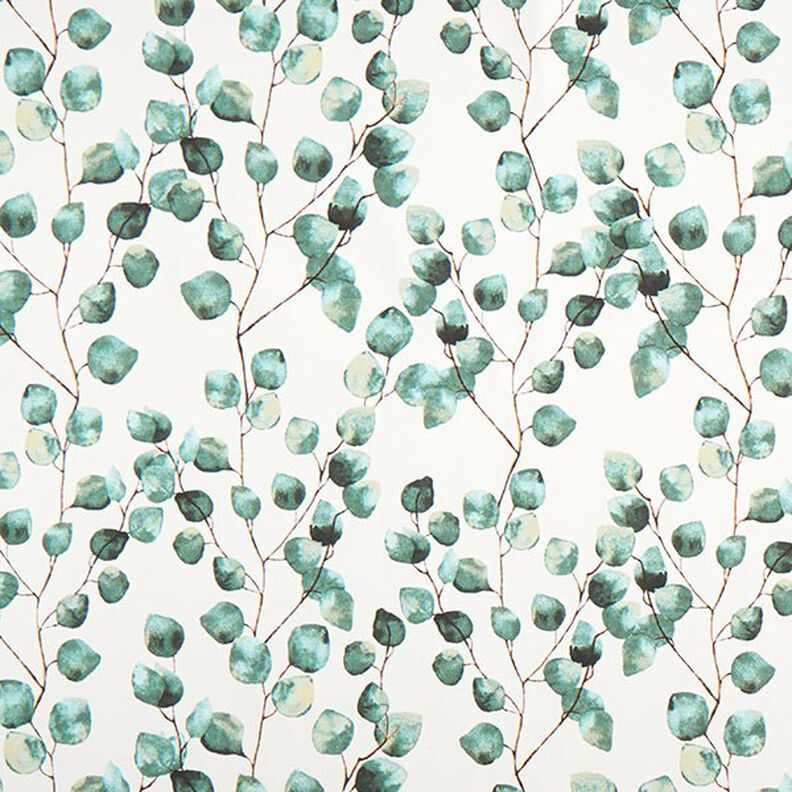 Dekorationstyg Halvpanama Eukalyptus – yllevit,  image number 1
