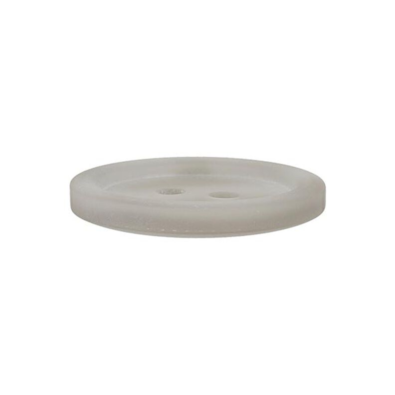Plastknapp 2-håls Basic - ljusgrå,  image number 2